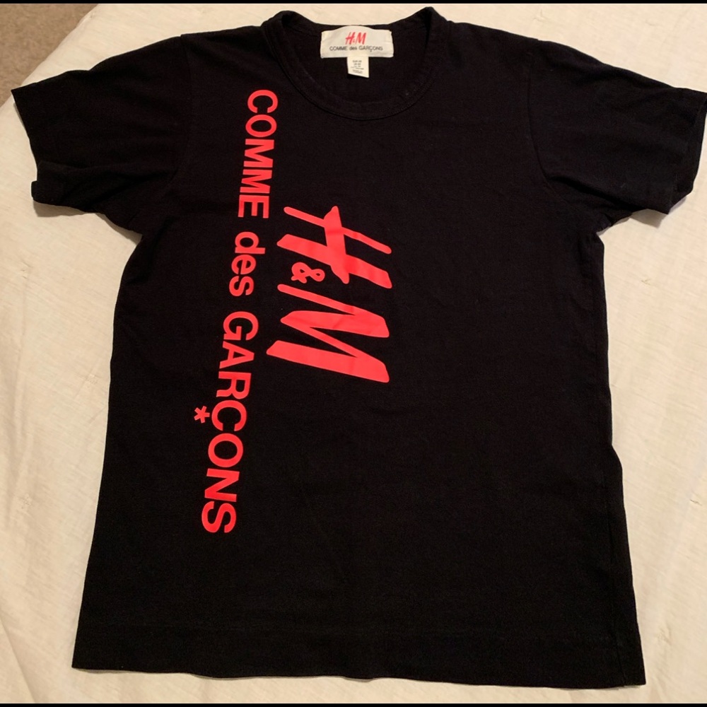 H&M COMME des GARÇONS T-shirt Sz XS